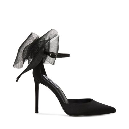 Tacones Steve Madden Valenteen Satin Mujer Negras | ES XM629S